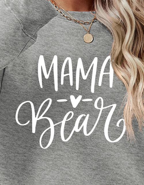 Load image into Gallery viewer, Letter Graphic Round Neck Long Sleeve Sweatshirt
