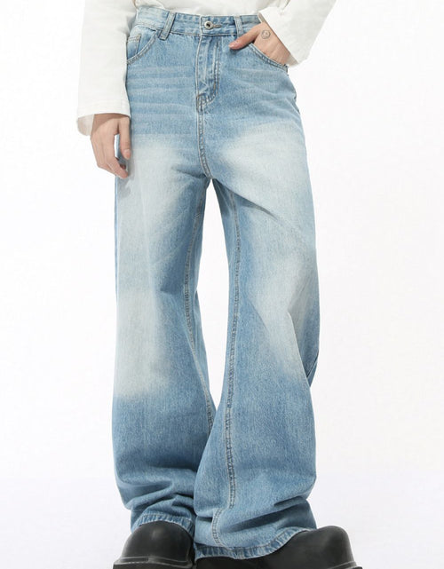 Load image into Gallery viewer, Men's Cat's Whisker Wide Leg Jeans
