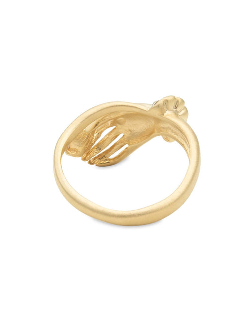 Load image into Gallery viewer, Vintage Austrian Crystals 18k Yellow Gold Matte or Polished Finish Made in USA by PVD Vintage Jewelry
