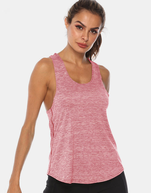 Load image into Gallery viewer, Full Size Scoop Neck Wide Strap Active Tank
