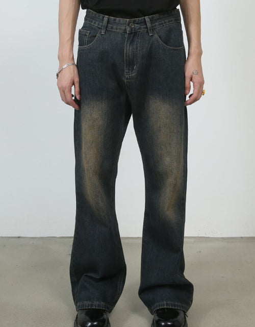 Load image into Gallery viewer, Men's Bootcut Baggy Jeans
