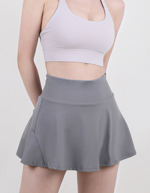 Load image into Gallery viewer, High Waist Pleated Active Skirt

