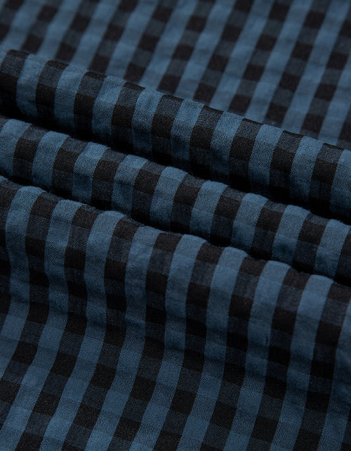 Load image into Gallery viewer, Plaid Wide Strap Wide Leg Overalls
