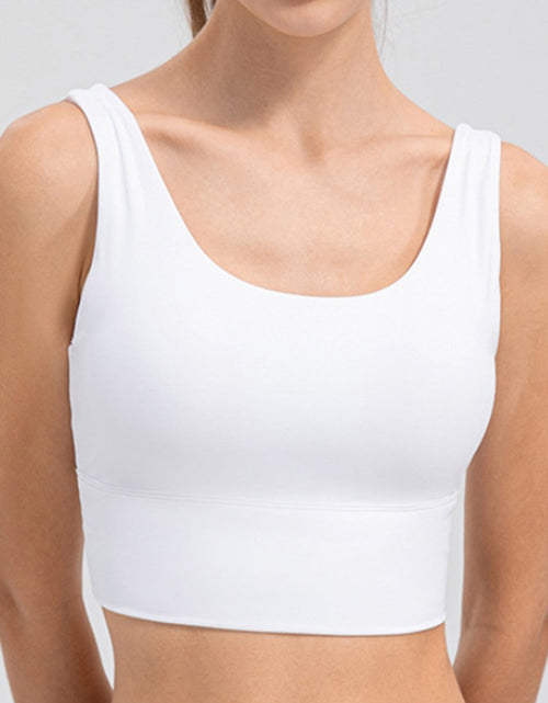 Load image into Gallery viewer, Scoop Neck Wide Strap Active Tank
