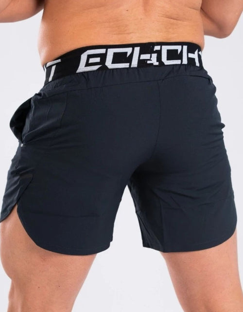 Load image into Gallery viewer, Men's Letter Elastic Waist Active Shorts
