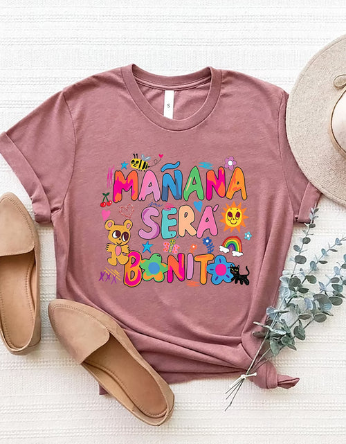 Load image into Gallery viewer, Letter Graphic Round Neck Short Sleeve T-Shirt

