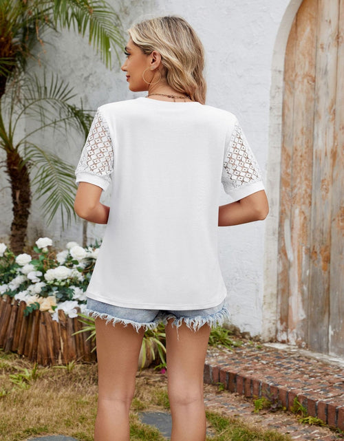 Load image into Gallery viewer, Round Neck Short Sleeve T-Shirt
