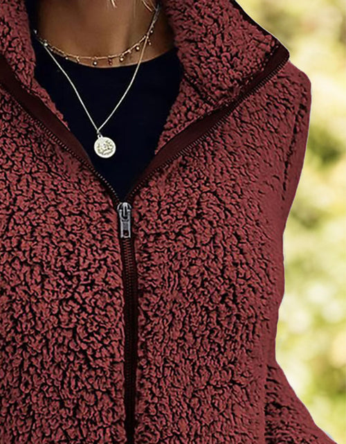 Load image into Gallery viewer, Pocketed Zip Up Turtleneck Jacket
