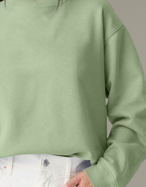 Load image into Gallery viewer, Round Neck Long Sleeve Sweatshirt
