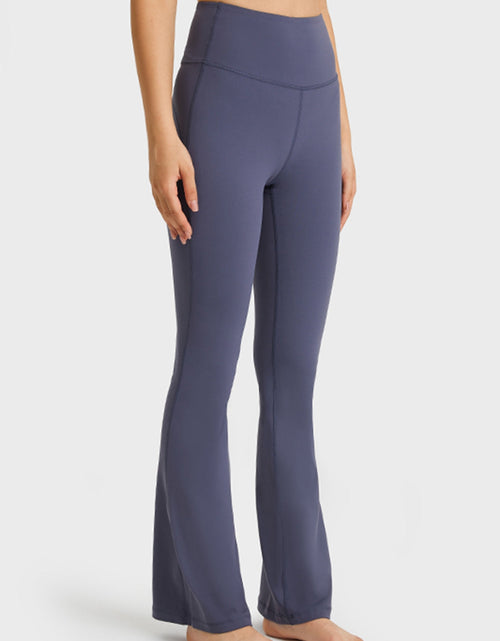 Load image into Gallery viewer, Millennia Elastic Waist Flare Yoga Pants
