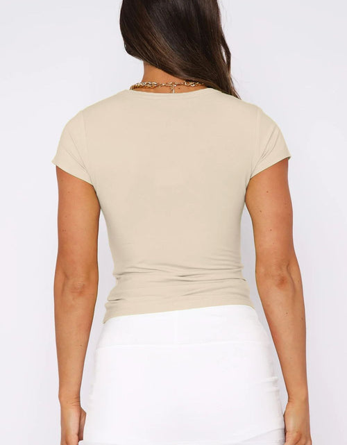Load image into Gallery viewer, Crewneck Short Sleeve Tee
