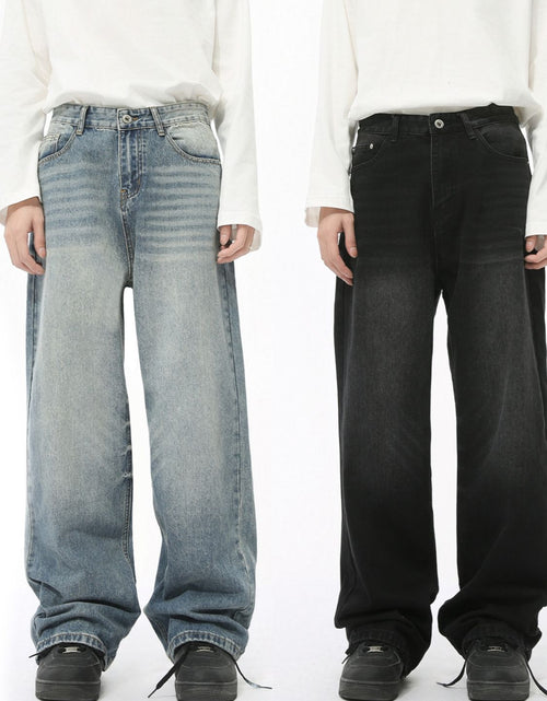 Load image into Gallery viewer, High Rise Wide Leg Casual Jeans
