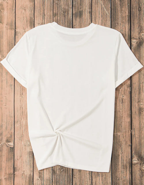 Load image into Gallery viewer, Pumpkin Round Neck Short Sleeve T-Shirt

