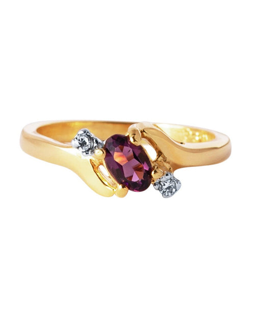 Load image into Gallery viewer, Vintage Ring Sapphire &amp; Clear Austrian Crystals 18k White Gold Electroplated September Birthstone by PVD Vintage Jewelry

