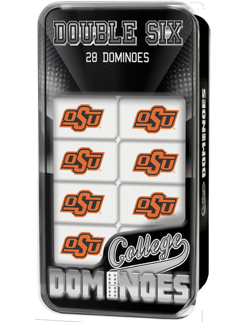 Load image into Gallery viewer, Oklahoma State Cowboys Dominoes by MasterPieces Puzzle Company INC

