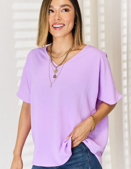 Load image into Gallery viewer, Zenana Texture Short Sleeve T-Shirt
