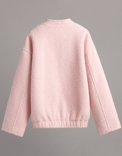 Load image into Gallery viewer, Double Take Plush Mock Neck Snap Down Jacket with Pockets
