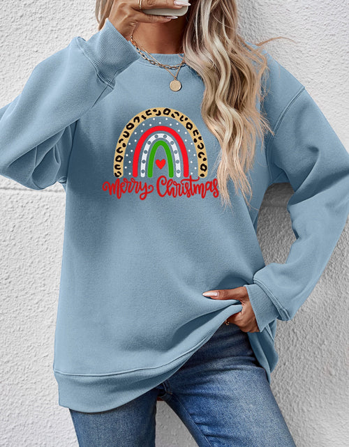 Load image into Gallery viewer, MERRY CHRISTMAS Graphic Sweatshirt
