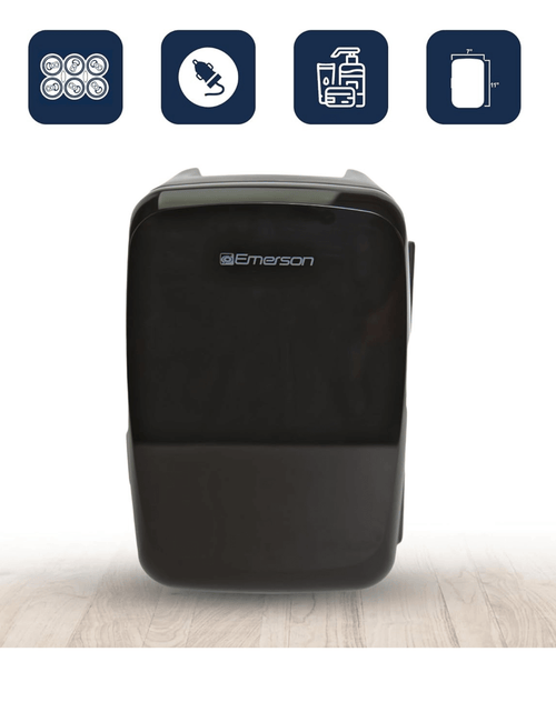 Load image into Gallery viewer, Emerson Portable Mini Fridge Cooler Quiet w Secure Latch and Holds up to 6 Cans by Jupiter Gear Home
