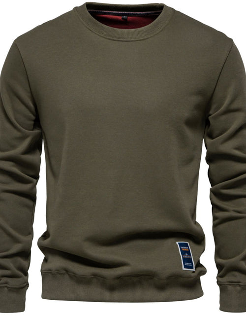 Load image into Gallery viewer, Men's Round Neck Long Sleeve Sweatshirt
