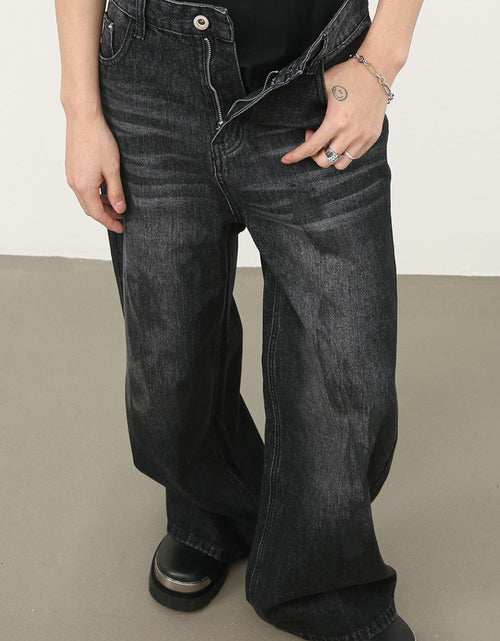 Load image into Gallery viewer, Men's Cat's Whisker Wide Leg Jeans
