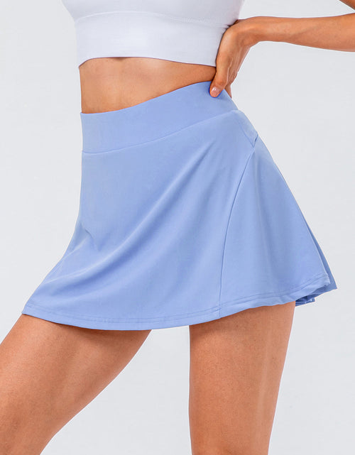 Load image into Gallery viewer, High Waist Pleated Active Skirt
