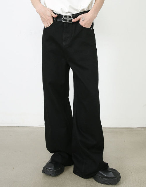 Load image into Gallery viewer, Men's Mid Rise Wide Leg Jeans
