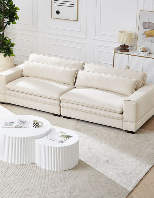 Load image into Gallery viewer, Modern Upholstered  Mid-Century Sofa Couch by Blak Hom
