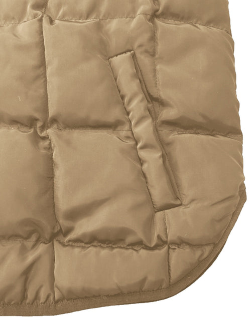 Load image into Gallery viewer, Pocketed Plaid Quilted Zip Up Winter Coat
