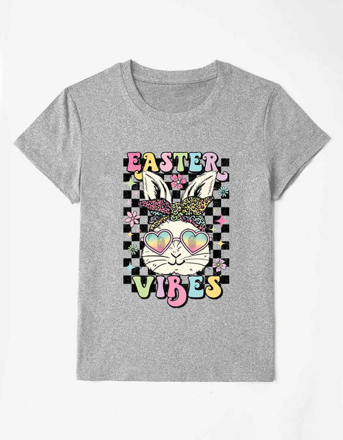 Load image into Gallery viewer, EASTER VIBES Round Neck Short Sleeve T-Shirt
