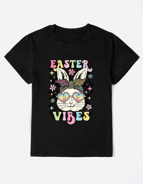 Load image into Gallery viewer, EASTER VIBES Round Neck Short Sleeve T-Shirt
