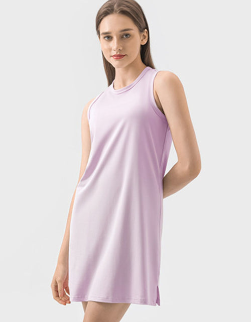 Load image into Gallery viewer, Millennia Round Neck Sleeveless Active Dress
