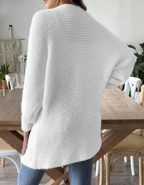 Load image into Gallery viewer, Open Front Long Sleeve Cardigan
