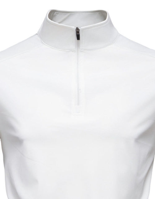 Load image into Gallery viewer, Men's Sun Protection Long Sleeve Half-Zip T-Shirt
