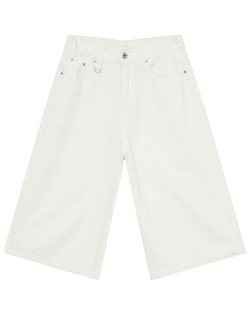 Load image into Gallery viewer, Wide Leg Cropped Jeans

