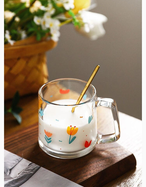 Load image into Gallery viewer, Set Of Four Modern Printed Glass Mugs by Izhar Studio- CA
