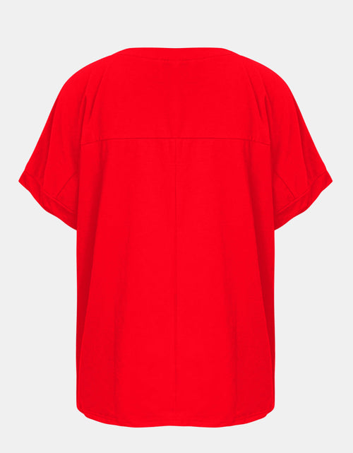 Load image into Gallery viewer, Baseball Round Neck Half Sleeve T-Shirt
