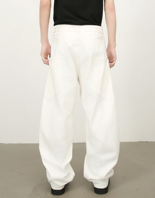 Load image into Gallery viewer, Men's Mid Rise Wide Leg Jeans
