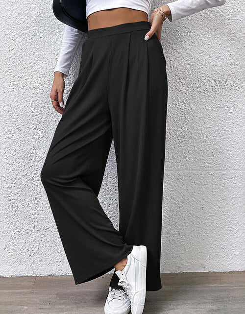 Load image into Gallery viewer, High Waist Straight Pants
