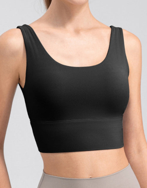 Load image into Gallery viewer, Scoop Neck Wide Strap Active Tank
