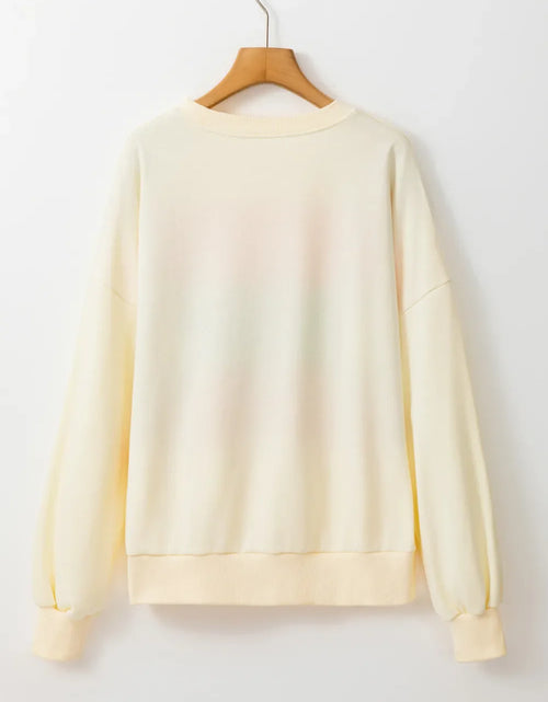 Load image into Gallery viewer, Color Block Long Sleeve Sweatshirt
