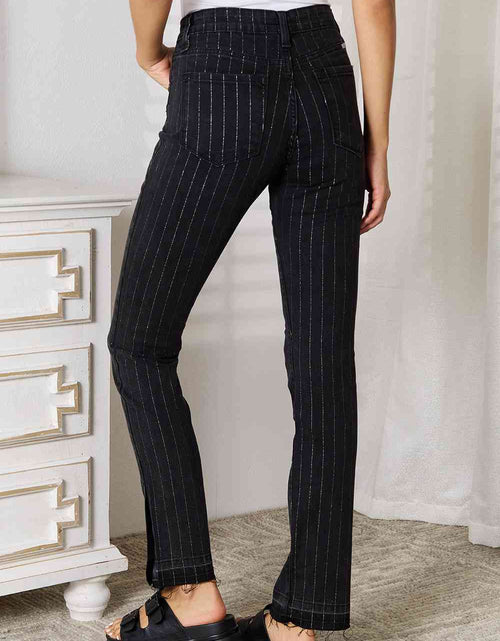 Load image into Gallery viewer, Kancan Striped Pants with Pockets
