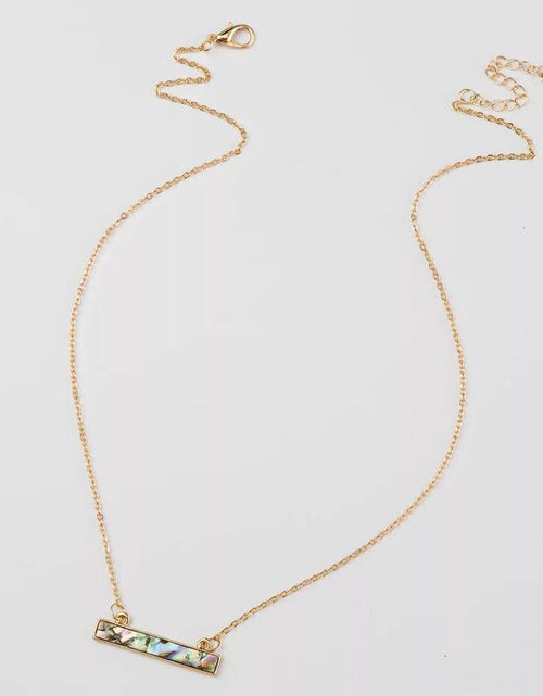 Load image into Gallery viewer, Abalone Shell Necklace by Hollywood Sensation®
