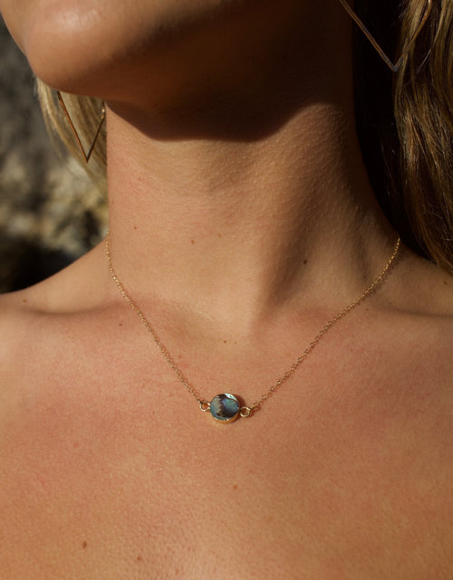 Load image into Gallery viewer, Abalone Necklace by Toasted Jewelry
