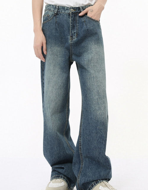 Load image into Gallery viewer, Mid Rise Wide Leg Jeans with Pockets
