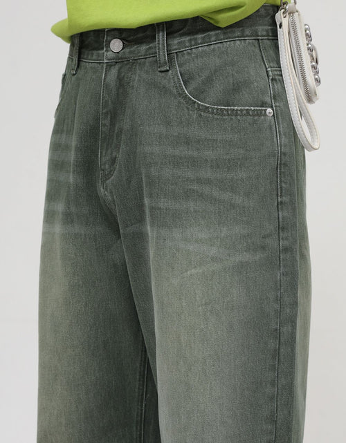 Load image into Gallery viewer, Men's Wide Straight Leg Jeans
