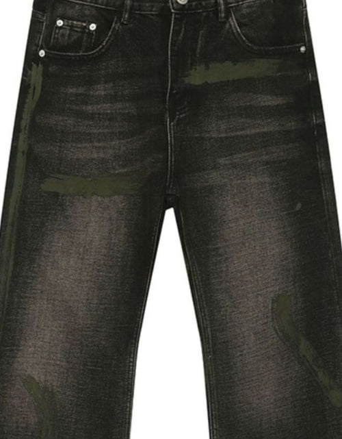Load image into Gallery viewer, Men's Clean Fit Bootcut Jeans with Pockets
