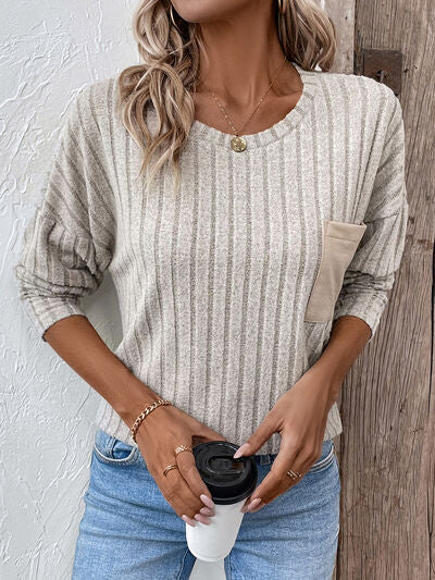 Load image into Gallery viewer, Round Neck Dropped Shoulder T-Shirt
