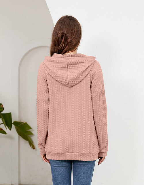 Load image into Gallery viewer, Raglan Sleeve Front Pocket Hoodie
