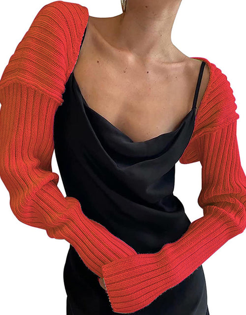 Load image into Gallery viewer, Long Sleeve Knit Bolero
